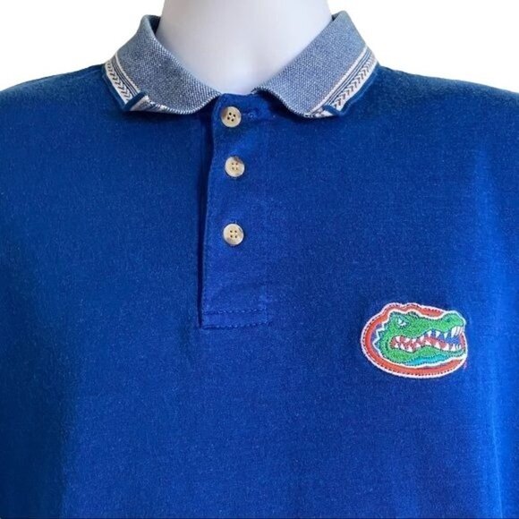 University of Florida Gators Pro Edge Polo Shirt Mens Large - Picture 3 of 9